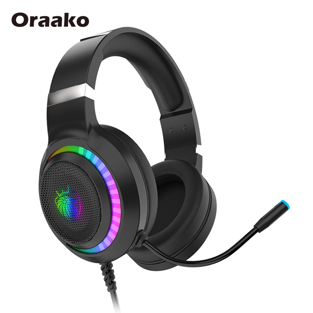 Wholesale/Supplier RGB Bass Computer Noise Cancelling Gamer Headphones Headset with Mic Wholesale/Supplier Gaming Headsets