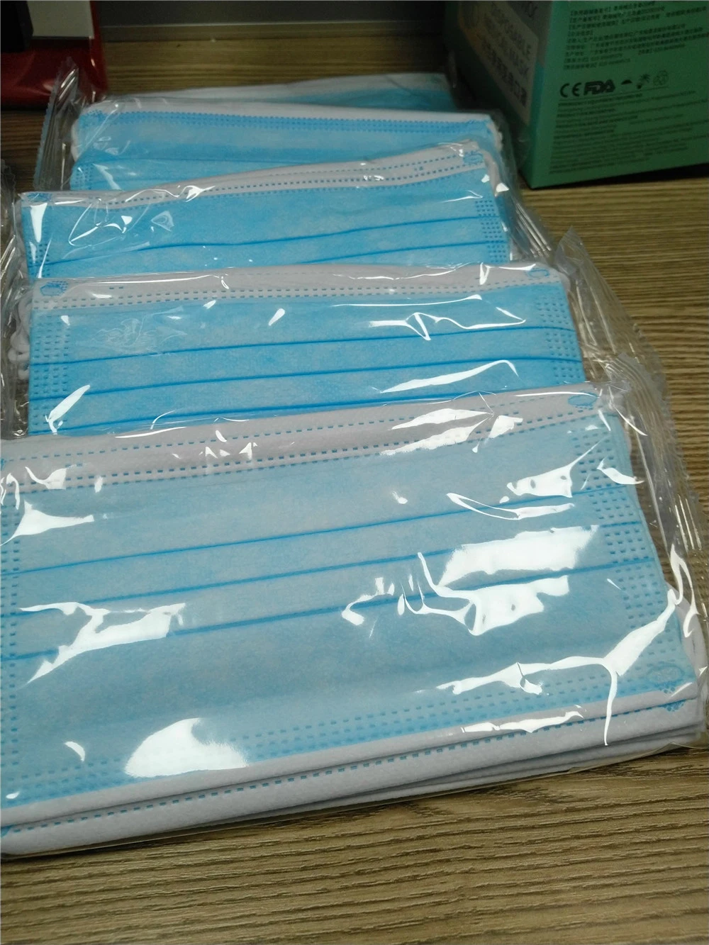 50 PCS Disposable 3 Ply 3 Plier 3 Layer Face Mask Protection Bfe 95 with Factory Price China Manufacturer