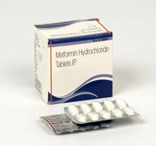 High-Quality Western Medicine Metformin Hydrochloride Tablets with GMP.