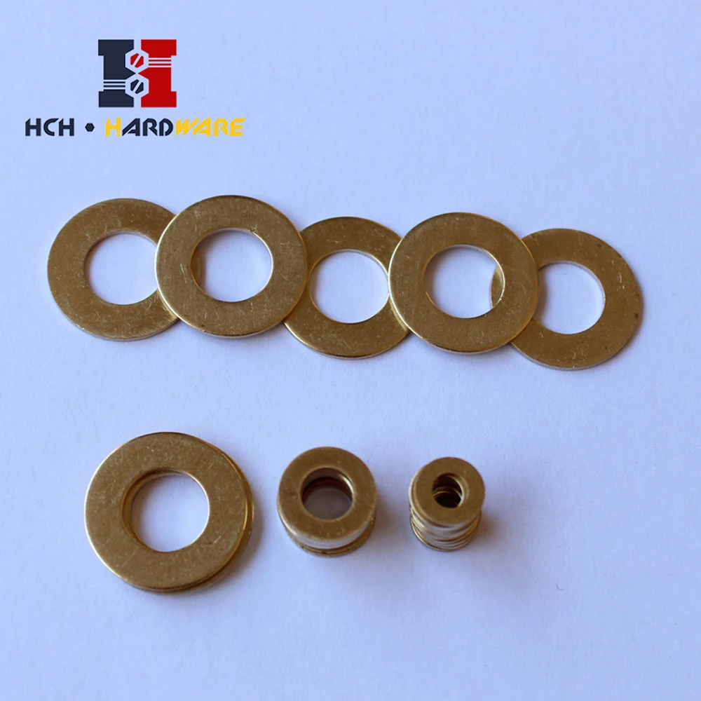 Customized Precision Machining Automobile Parts Adjuster Washer Aluminium Hardware Washer