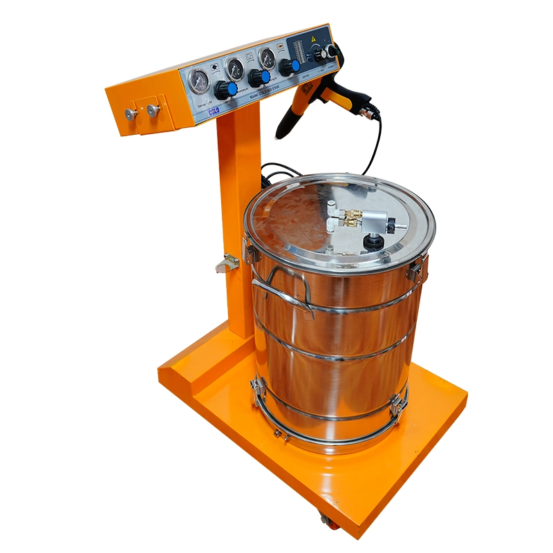 Digital Display Hopper Model Electrostatic Powder Coating Unit