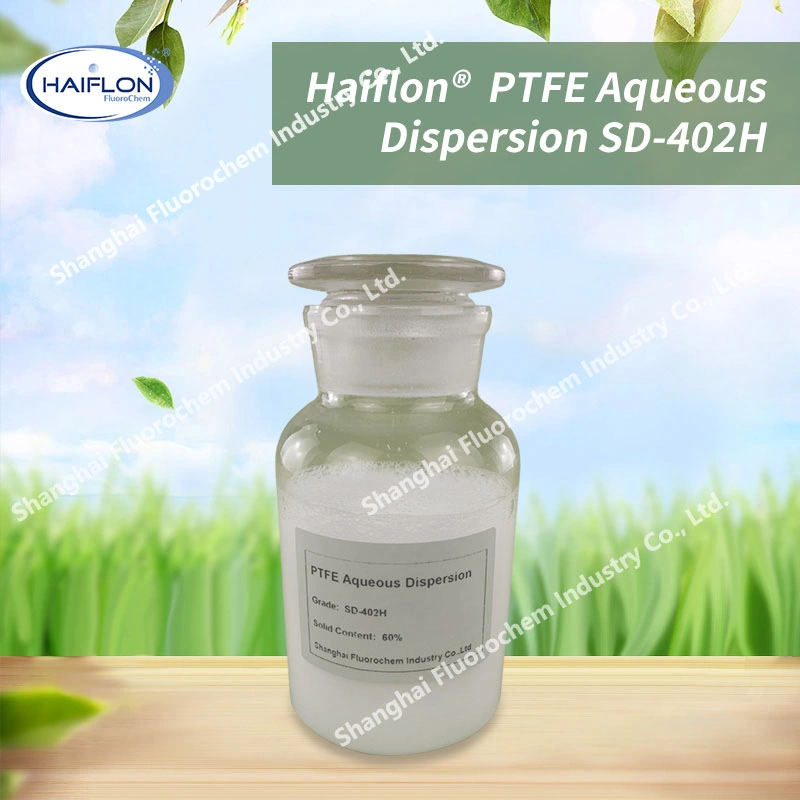 Polvo de polvo de PTFE adhesivo de PTFE Daikin D210c solución de dispersión 60% Batería de litio