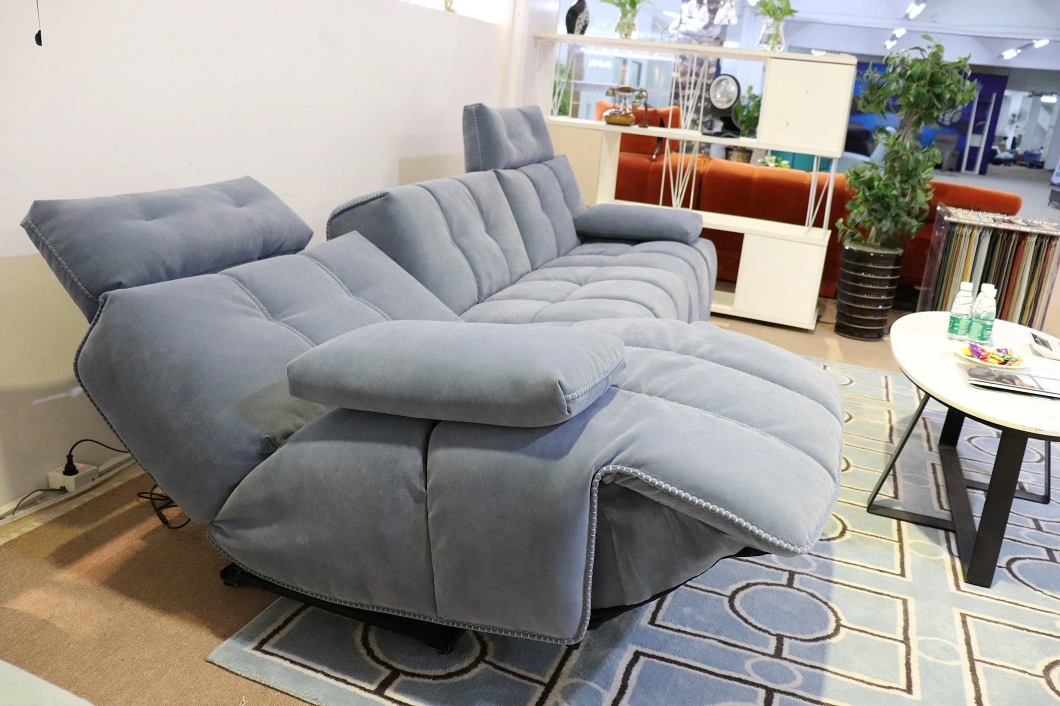 Special Modern Sectional Home Furniture Velvet Fabric Couch Living Room Sofa