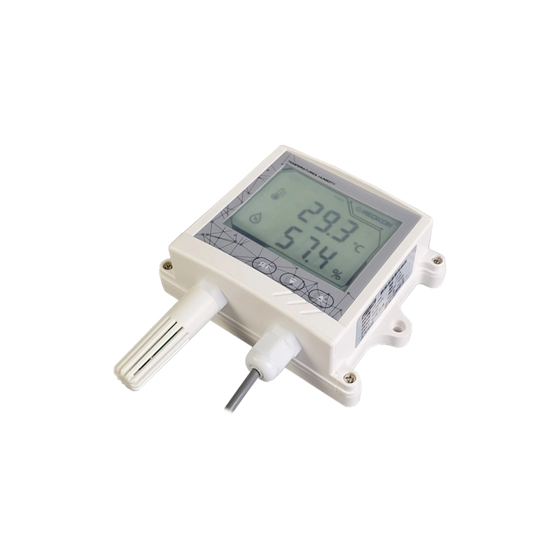 Sensor de humedad con indicador de temperatura digital Meokon con salida RS485