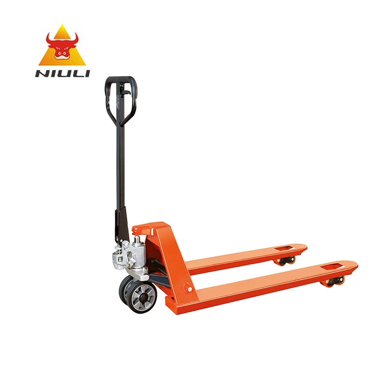 Niuli Original Factory Manual Pallet Truck 2000kg 2500kg 3000kg Hand Jack Lift Hand Pallet Truck Forklift