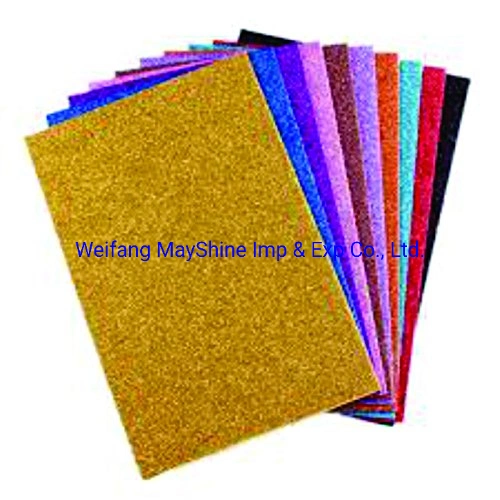 Glitter Sponge Paper EVA Foam Paper Sheets Kindergarten DIY Handcraft Paper EVA