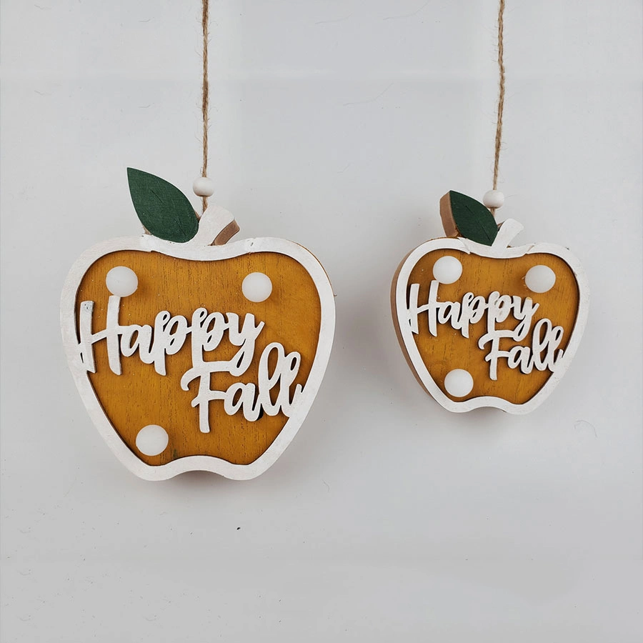 Customized Christmas Door and Tree Hanging Nut Cracker Wooden Pendant Decoration