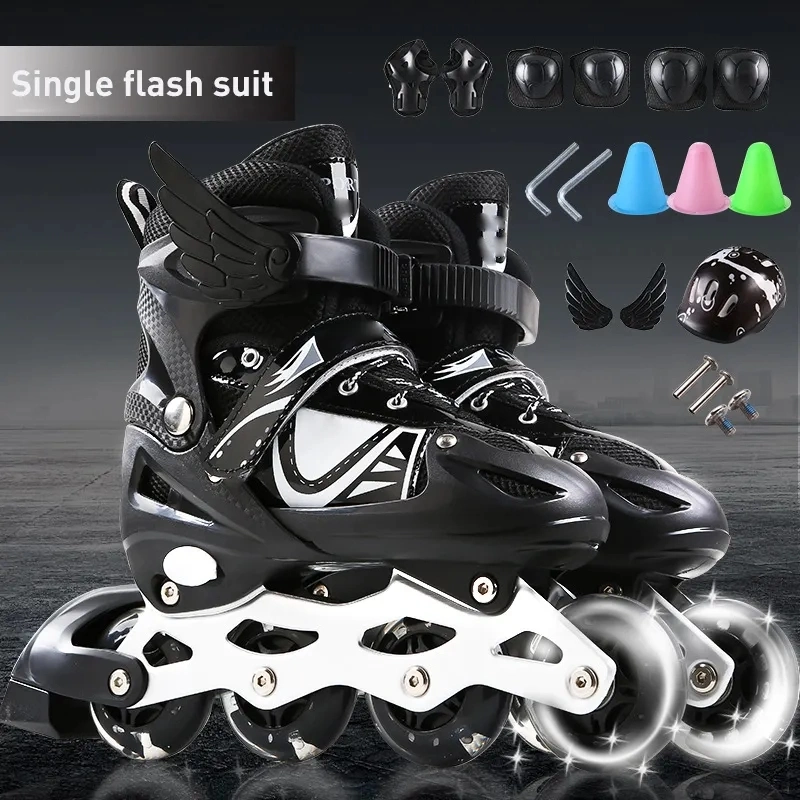 Heißer Verkauf Einstellbare Kinder Roller Skates Schuhe Roller Skates 4 Räder Inline Roller Skate für Kinder