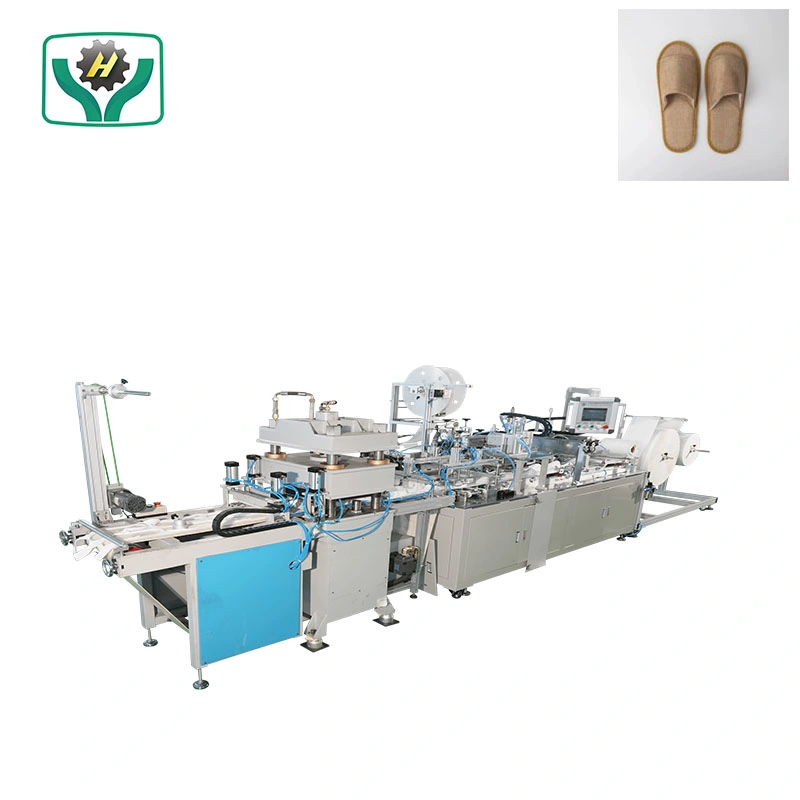 Shoes Machine China Made 5 Star Hotel Sewing Anti-Slip Salon Natatorium Guest High-Class Disposable Slippers Equipment