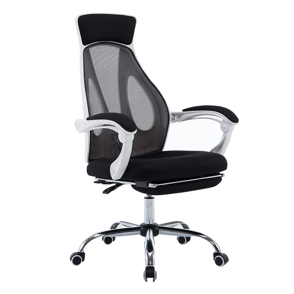 Casa Oficina silla malla silla ergonómica fábrica PC Gamer trabajo De la silla de juego del hogar con reposapiés