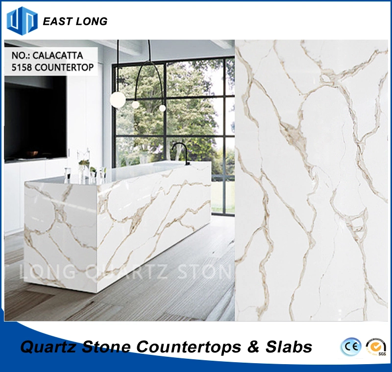 High quality/High cost performance  Kitchen Countertop for Home Decoration with Quartz Stone Material