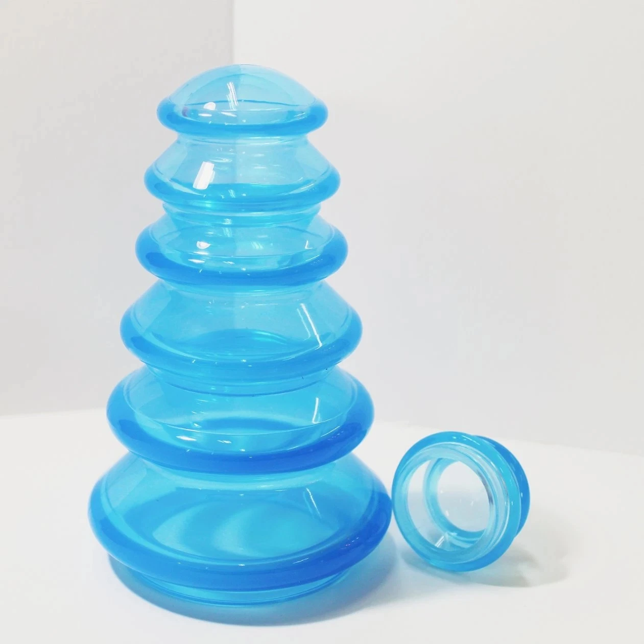 Hot Sell Silicone Cupping Device Rubber Vacuum Cupping Sets