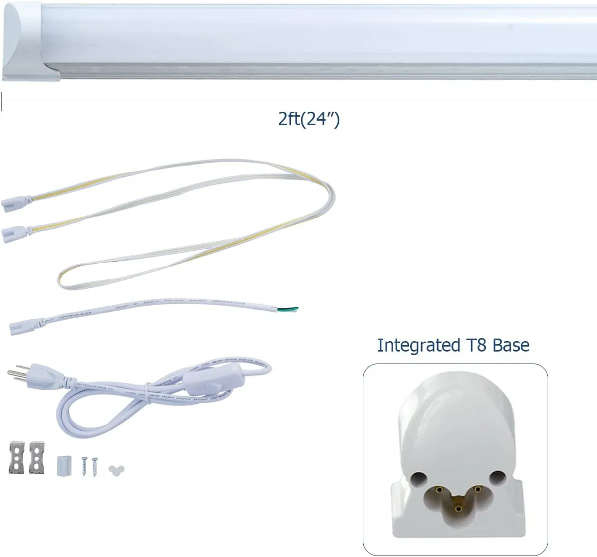 مصباح أنبوب LED بقدرة 15W-240 فولت من المصنع في الصين مع إضاءة أنوبوب بديلة LED معتمدة من قبل CE، 3 أقدام، ومصابيح بديلة