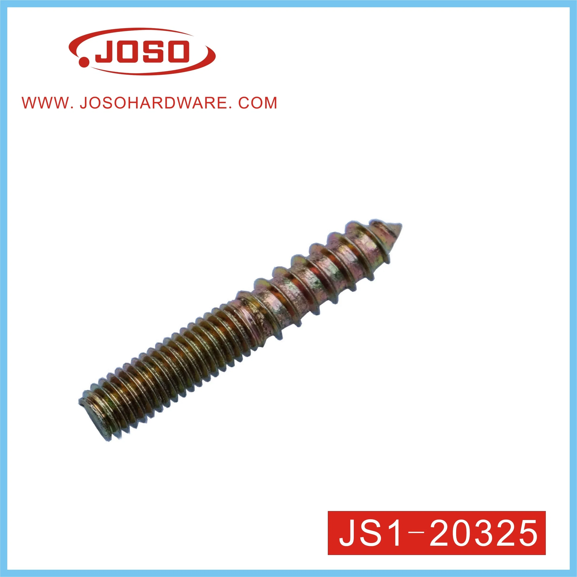 Metal Double Thread Dowel Screw of Hardware Accessories for Wood