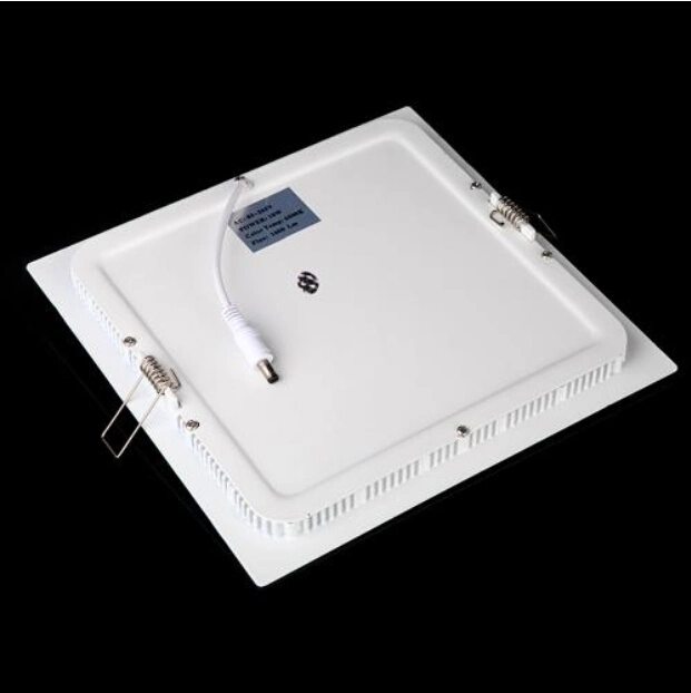 18W 1600lm SMD2835 LED Pure White AC 86-265V Ultra Thin Square Ceiling Panel Light Wall Recessed Down Lamp