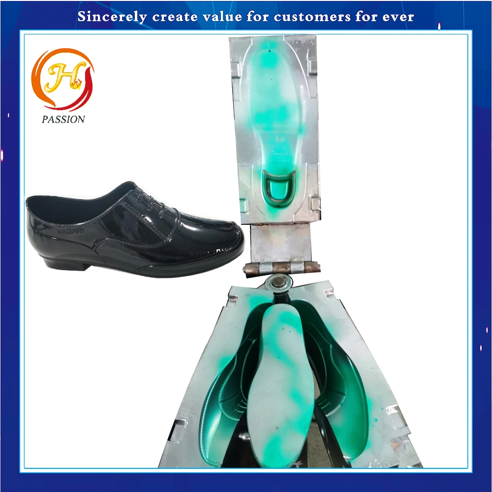Nuevo diseño Cerrar Zapatos PVC 3 vías apertura molde de zapata