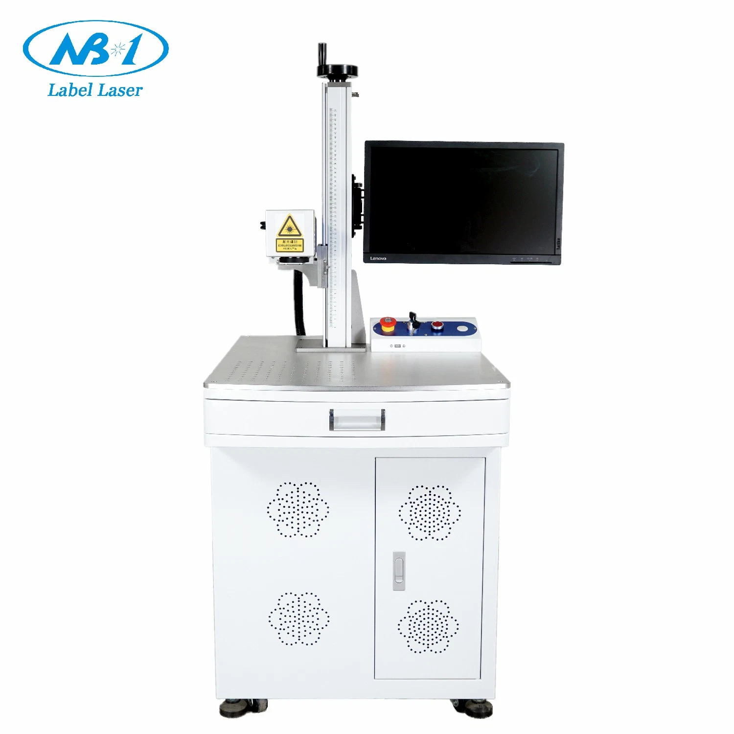 Desktop CO2 Sistema de marcação a laser de RF para plástico de Metal