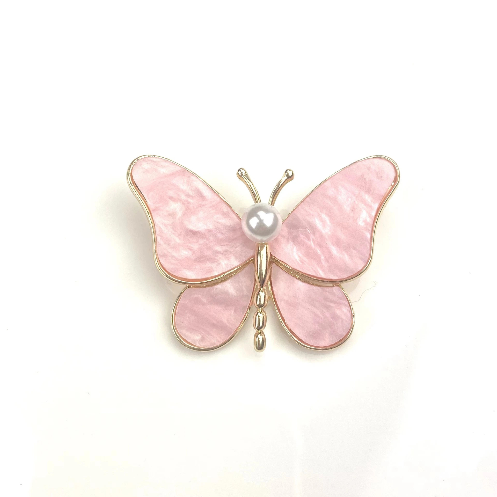 Pearl Butterfly Pearl Butterfly Brooch Women's Fashion High-Grade Temperament Suit Accessories