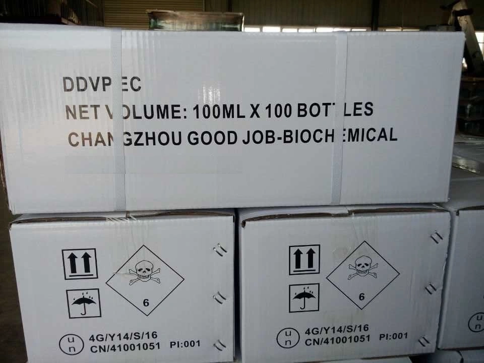 China factory manufacturer insecticide DDVP Dichlorvos 98%TC, 95%TC, 80% EC, 50%EC