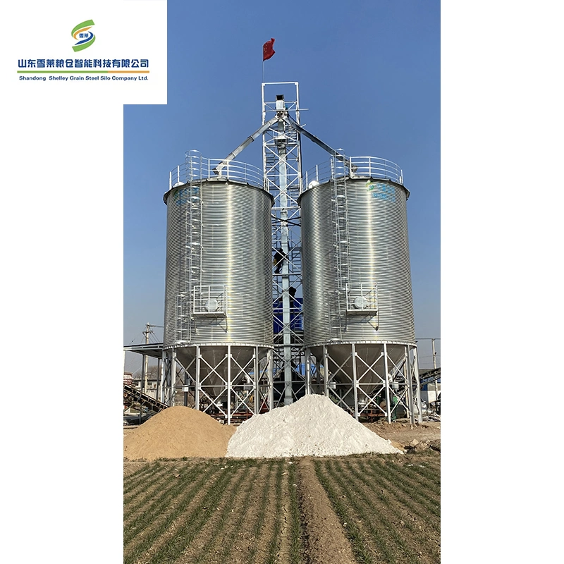 Silos de acero galvanizado granos Soybeans almacenamiento de arroz Silos para la venta