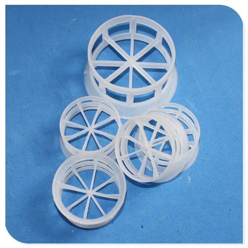 PP, PE, Rpp, PVC, CPVC, PVDF Plastic Cascade Mini Ring