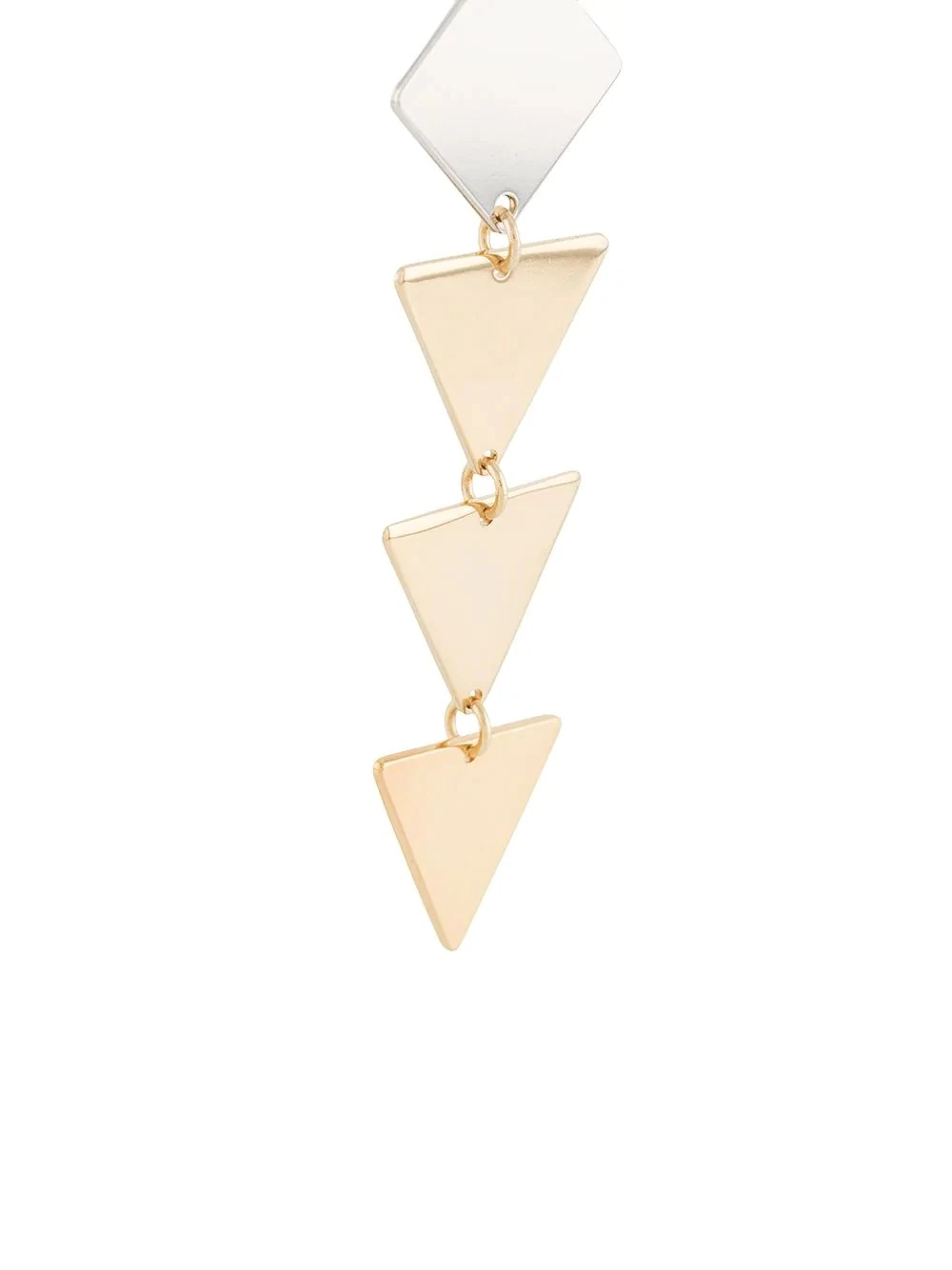 Fashion Long Triangle Combination Earrings Jewelry