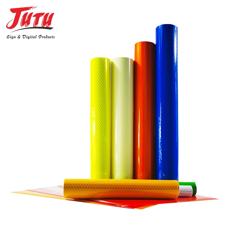 Jutu China Manufacture High Intensity Reflective Material for Warning and Advertising