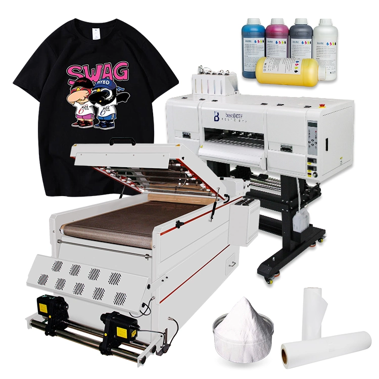 Camiseta digital Impresora térmica textil 60cm Dtf máquina de impresión