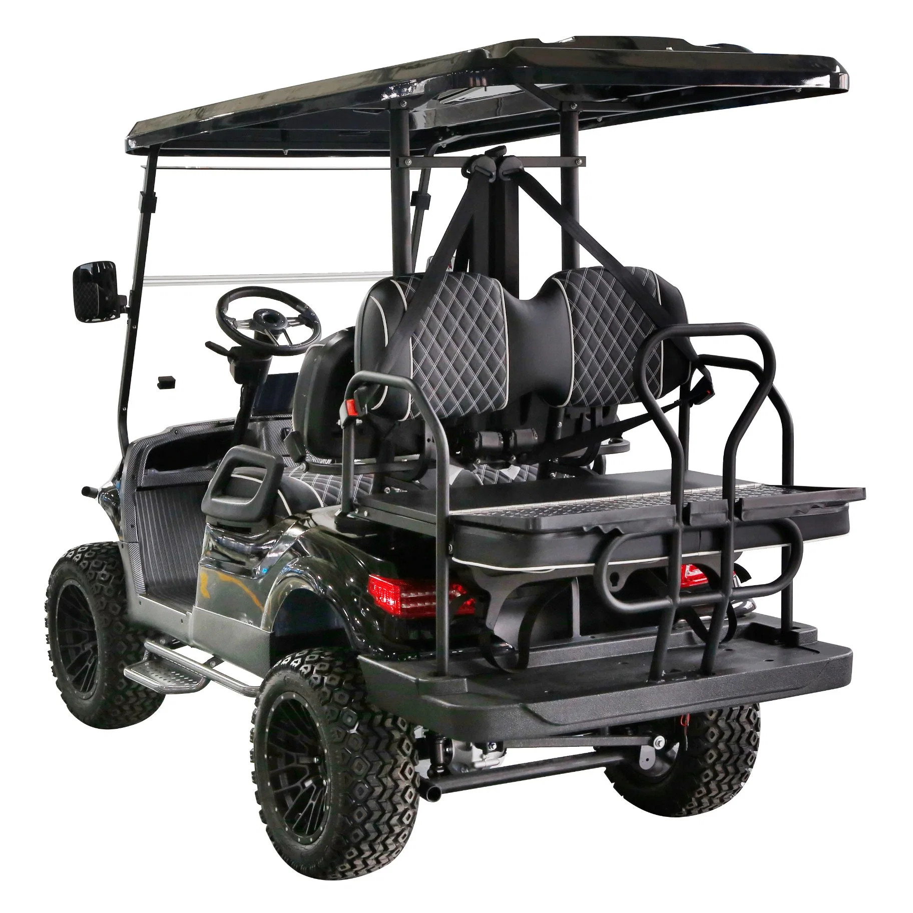 Carrinho de golfe elétrico de 4 lugares e venda a quente de 48 V/5 kw Versão de atualização do Golf Cart Top Golf