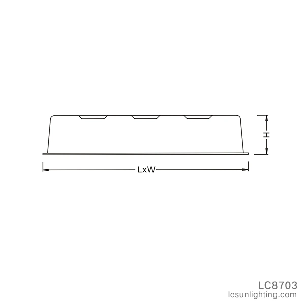 White Housing Brightness 30W LED Linear Downlight/Wallwasher Lamp LC8703