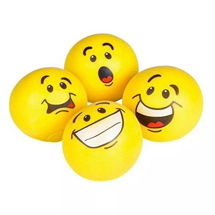 Round Colorful Custom PU Foam Balls Anti Stress Toys PU Balls