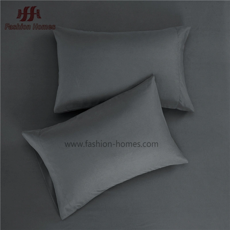 Super Soft Washing Grey Color Sheet Sets Polyester 3 PCS Set All Sizes Available Bedding