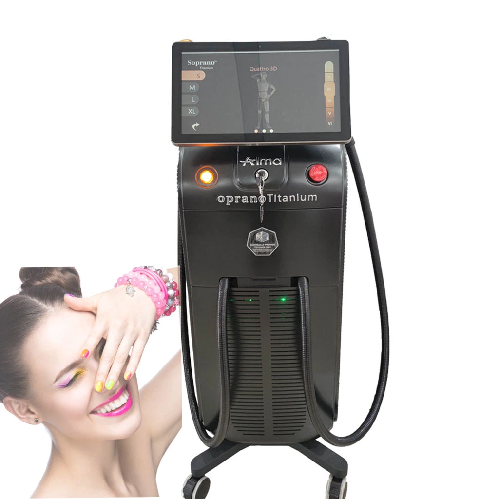755 808 1064nm Diode Laser Haarentfernung Maschine Laser-Diode 808nm Permanent Haarentfernung für Beauty Salon