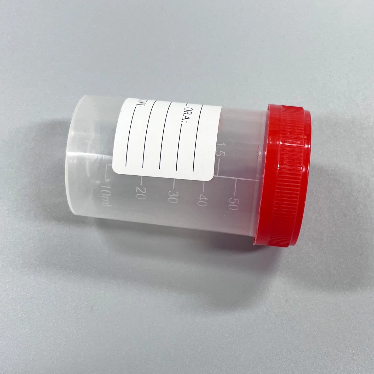 Kunststoff 20ml, 30ml, 40ml, 60ml Stool Probenbecher PP Sputum Container