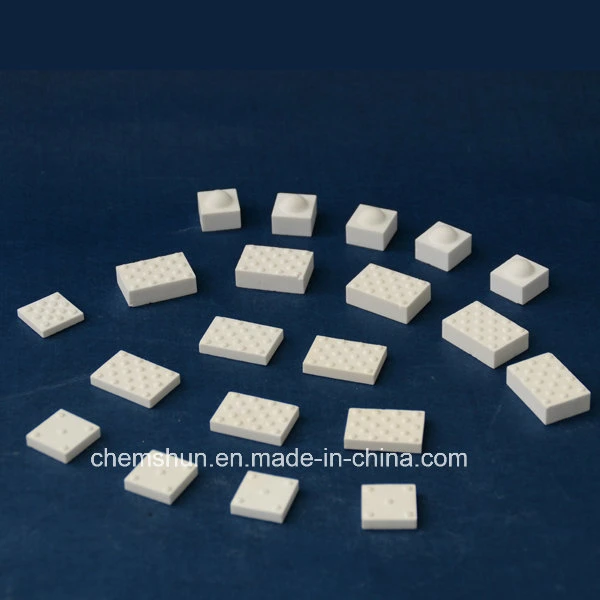 Square Ceramic Wear Tile Liner as Pulley Lagging Ceramics