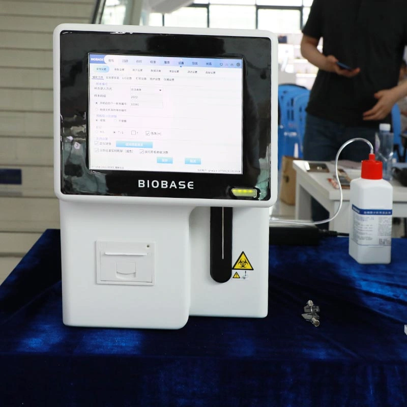 Biobase Cbc 3parte Hematología Analyzer para equipo hospitalario IVD