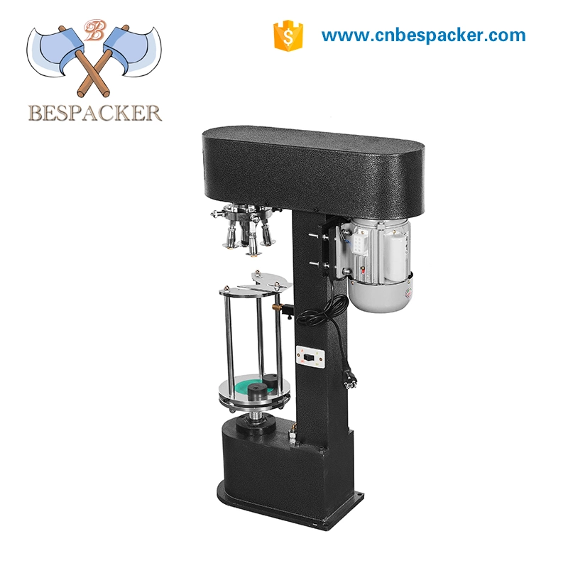 Desktop Aluminum Bottle Screwing Cap Machine