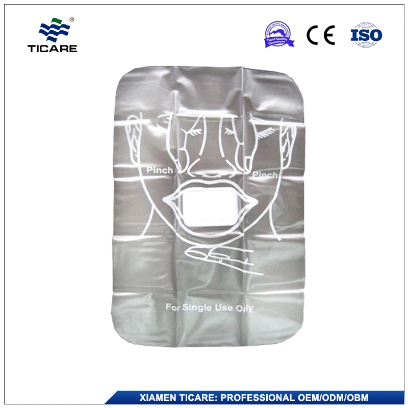 Hospital Quality Mouth to Mouth Resuscitation Aid CPR Face Shield with Filter