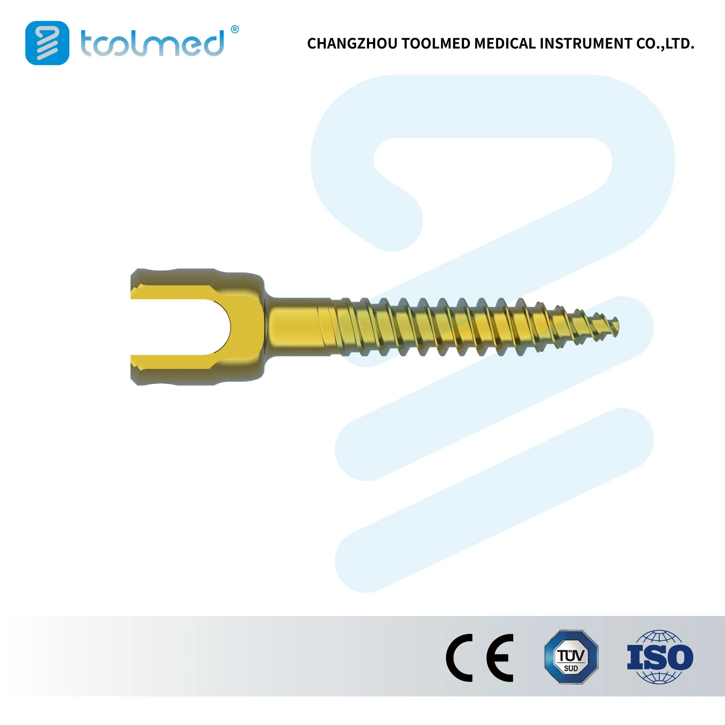 Einaxiale Pedikel Schraube, Etna™ 5,5 posteriores Thoracolumbar Spinalsystem, Titan Orthopädische Chirurgie Implantat für Wirbelsäulenchirurgie, Medizinprodukte CE&amp;ISO