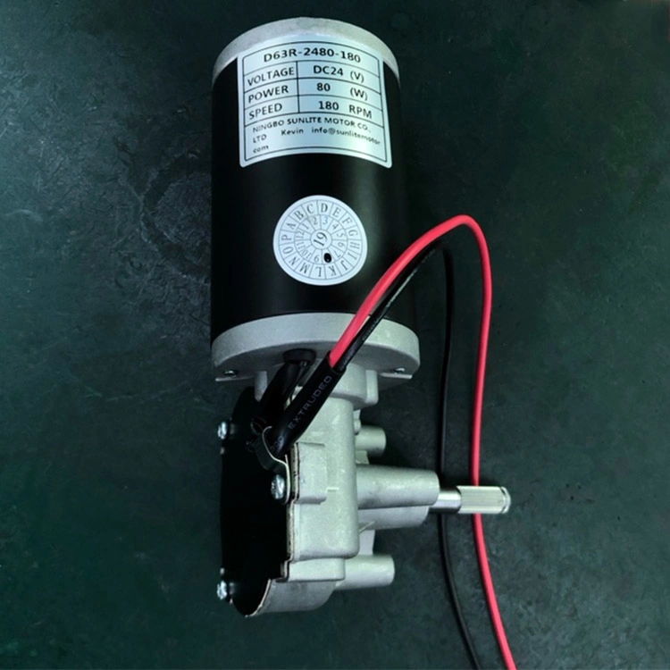 12 24 Volt Turbine Generator 80 Watt Low Rpm Gearbox Motor