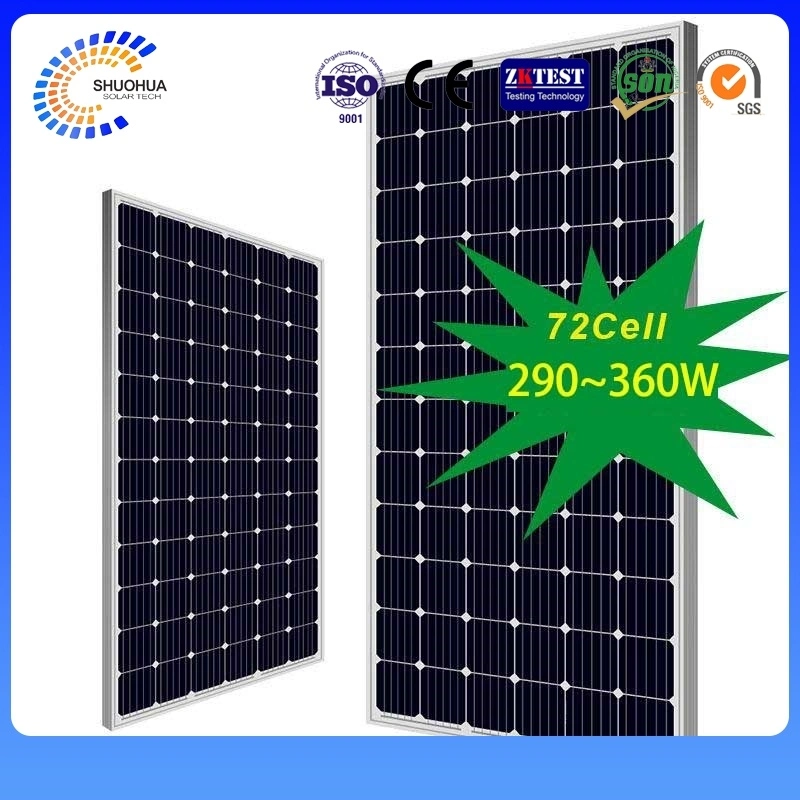 Most Efficient Low Price Shingle Solar Panel 290W Solar Cell Photovoltaic Panel 300W 310W 320W Solar Panel