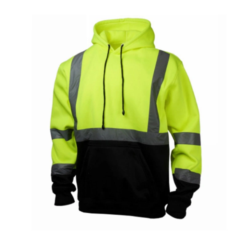 Wholesale/Supplier Hi Vis Custom Hoodie Safety Hoodie Work Wear Hoodie Safety Winter Clothing