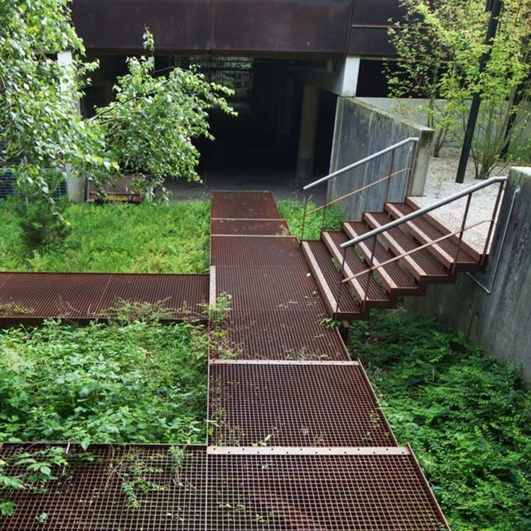 Corten Steel Steps Straight Stairs for Landscaping