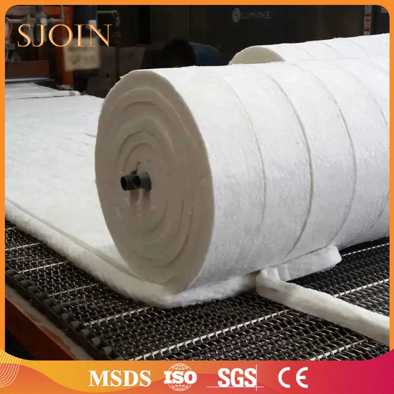 Refractory Material Insulation 1260 Thermawrap Insulation Ceramic Fiber Blanket Thermal Insulation Material for High Temperature Flue and Duct Bushing