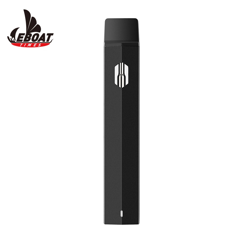 Vente en gros Vape Pod 1ml mét. Plate E cigarette épaisse Huile E CIG jetable avec fenêtre