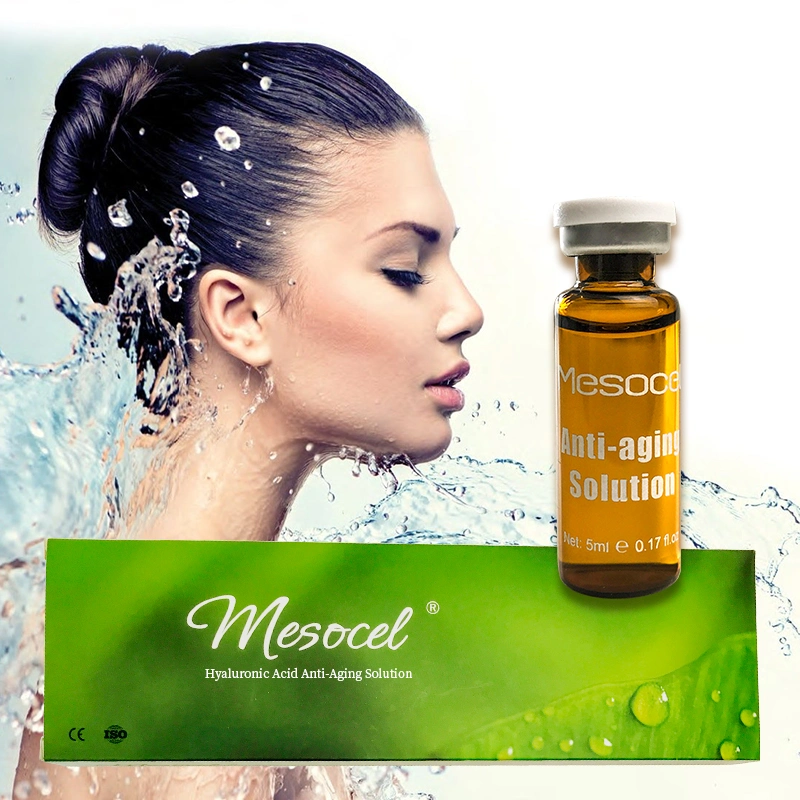 Mesocel против старения Professional мезотерапия лица Hialuronico Anti-Wrinkles Acido сыворотки для