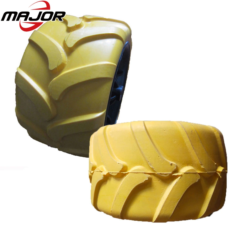 Customization Lawn Mower Wheel Anti-Puncture Polyurethane Foam Rubber Wheels