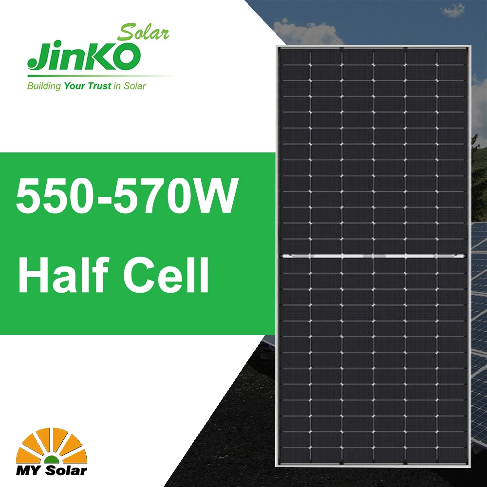 Jinko Tigre solaire Neo N-type 72hl4-cellules Bdv 144 550W 555W 560W 565W 570W Watt bifaciaux Module solaire