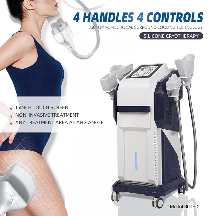 Top Quality Safety Beauty Salon Equipment Weight Loss Tens Vacuum Forming Cellulite Reduction Kryolipolysis System Physiotherapy Liposis Cryo Slimming Machine