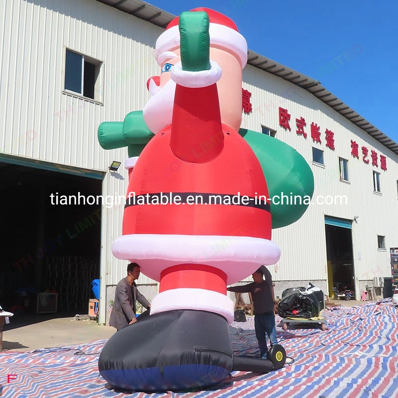 6M 20FT Tall Outdoor géant gonflable du Père Noël